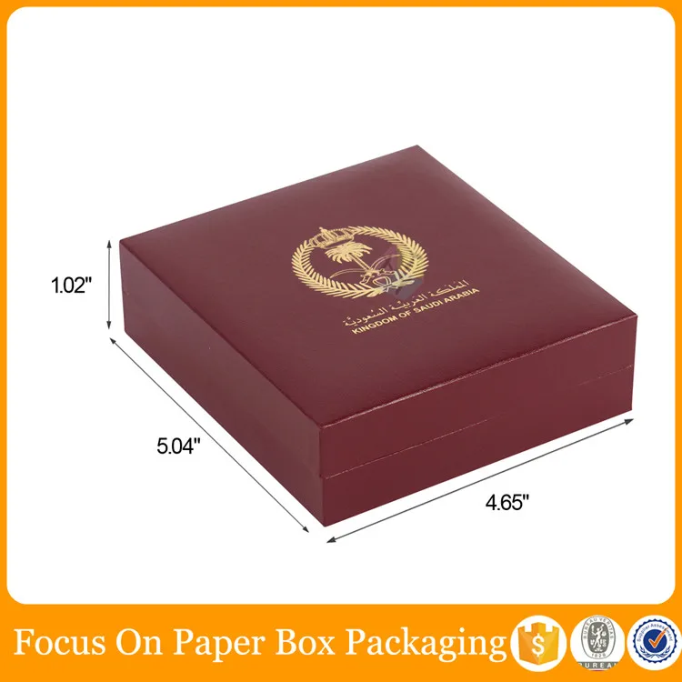 custom luxury packaging recycled paper jewelry gift box
