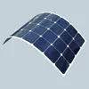 Semi soft or curved Solar Panel 115W Sunpower flexible Solar Panel For Vehicle Battery,Boat,Yacht
