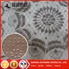 Flower pattern luxury design non-slip rubber patch car seat cover fabric