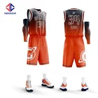 wholesale custom sublimated basketball uniform