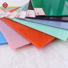 VARIOUS FULL COLORS PATTERNS CERAMIC FRITTED BACK PAINTED GLASS BLOCK PRICE