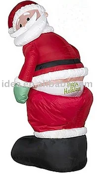 Inflatable Animated Mooning Santa - Buy Animated Mooning Santa