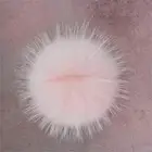 Real fur keychain pompom fur keychain raccoon for bag charm