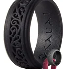 Silicone Rubber Wedding Ring For Women Men Size Adjuster