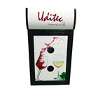 68L used glass door low energy Feature mini coke display fridge