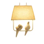 Nordic modern resin birds decor home led dining room pendant light restaurant chandelier