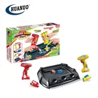 Children battle game mini magnetically controlled desktop gyroscope toy