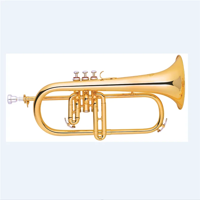 bb key silver plated marching trombone