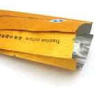 Printing Plastic Bag Tea Packaging Bag Customize Printing Brushed Packaging Materials Plastic Side Gusset Foil Tea Bag