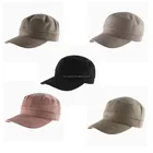 Ladies' polyester suede woven sewing hat
