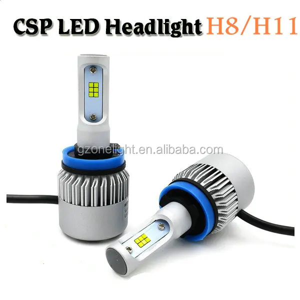S2 72W 8000LM CSP car led headlamp