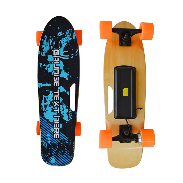 wholesale small fish plate boosted electric skate board remote control electric skateboard