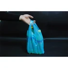 Custom Design Restaurant Supermarket High Quality Cheap Plastic T-shirt Bag
