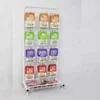 moveable free standing supermarket convenience stores snacks candy accessories metal pegboard rack