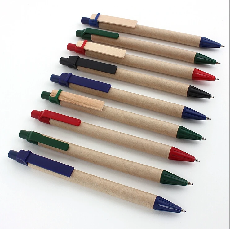Wholesale enviromental promotional ballpoint Pens ,plastic advertising tube pen,logo imprint available