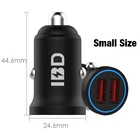 IBD 36 واط 2 usb ميناء المزدوج qc3.0 سيارة شاحن