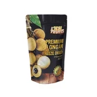 Food Grade Custom printing plastic food bags Stand Up snack Cashew Nut Packaging Bag With Resealable Ziplock