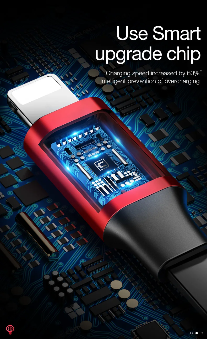 Cafele 3 In 1 USB Cable Lantern Style Charging Cable Type C Micro 8Pin Data Sync Cable - ANKUX.COM