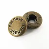 Custom 15mm Metal Snap Buttons For Clothing