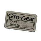 Aluminum Printing Private Metal Brand Label Logo Sticker For Furniture