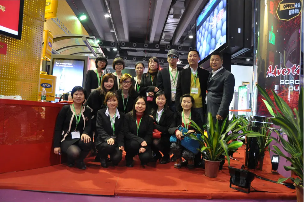 Advertising equipment exhibition