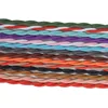 H03VV-F 2X0.75MM2 CU pure copper colored fabric coated woven braided power wire