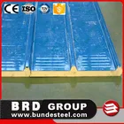 Building Material cheap polyurethane roofing tile sandwich panels