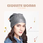 earflap cotton cool best cute slouchy wooly skully visor black beanie hat knit cap