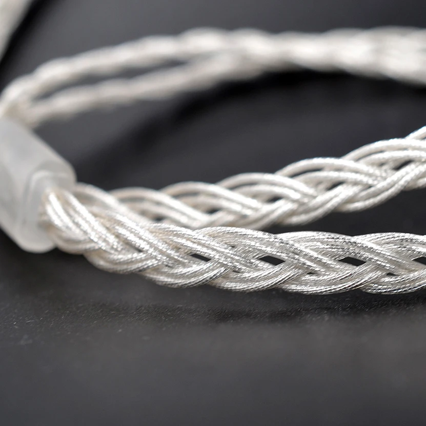 New 8 Core Silver-plated Upgrade MMCX Cable - ANKUX.COM