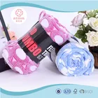 100% polyester stock Jacquard coral fleece blanket