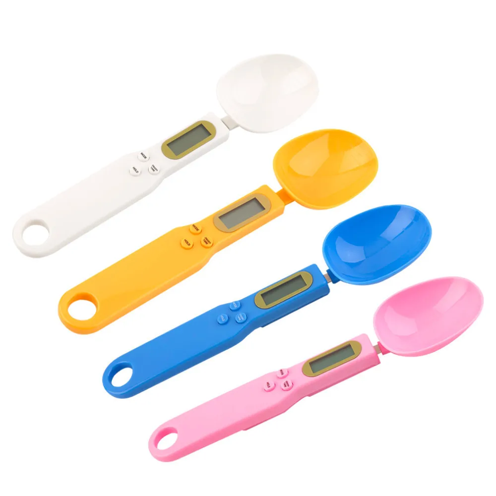 2017 Low power consumption 500/0.1g Digital LCD Measuring Food Kitchen Lab Electronic Spoon Weight Scale