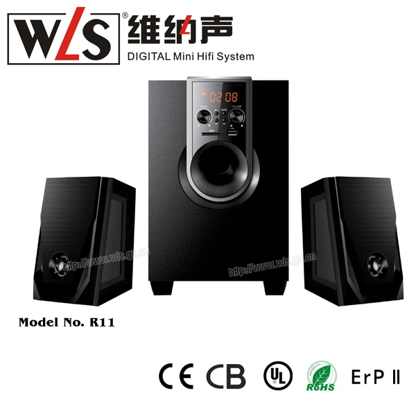 WLS Top 3 Home Theater System portable active radio player W-F210 support USB - ANKUX.COM