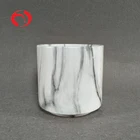 Home decor morble plant pot modern plant pots terracotta marble effect