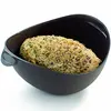 Portable multi-purpose silicone steaming fish bowl