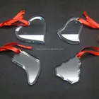 Hot sale different design Christmas glass ornament gifts