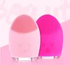 Silicon Facial Cleanser Facial Brush Silicon Vibrating Waterproof Cleansing System Facial Cleaner and Massager Facial Cleaning