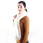 New Fancy Fashion Orange Patterns Fleece Stoles Wool Knit Scarf