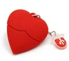 U Disk pen drive 4GB 8GB 16GB 32GB cartoon red heart best gift usb flash drive