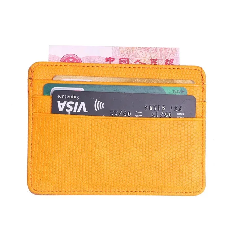 customized with rfid function customized with logo card holder