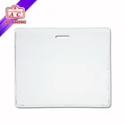 Proximity Soft PVC Plastic ID Card Badge Holder