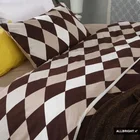 Allbright fashion wholesale cotton textile material king and queen size comforter set