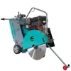 electric gasoline diesel concrete floor saw machine