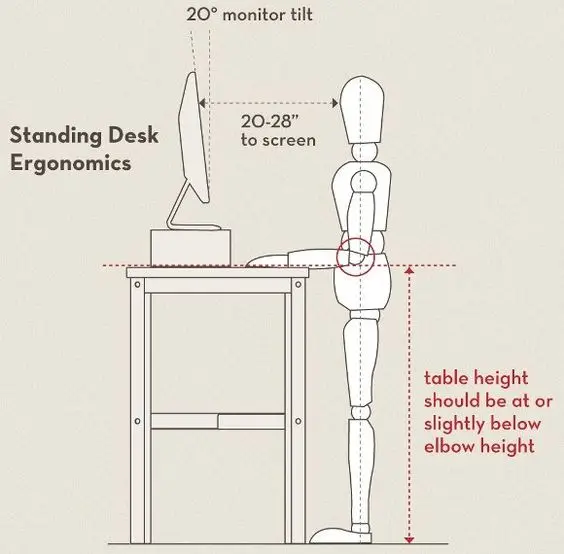 Black Elegant  Electric Height Adjustable Standing Desk