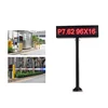 Car Parking Lots Guide System Parking LED Display waterproof outdoor led scrolling display with stander
