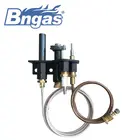 Gas pilot burner fireplace burner ignition parts