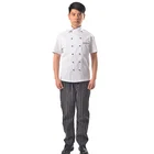 Summer factory directly pizza chef uniform for restaurant chef uniform