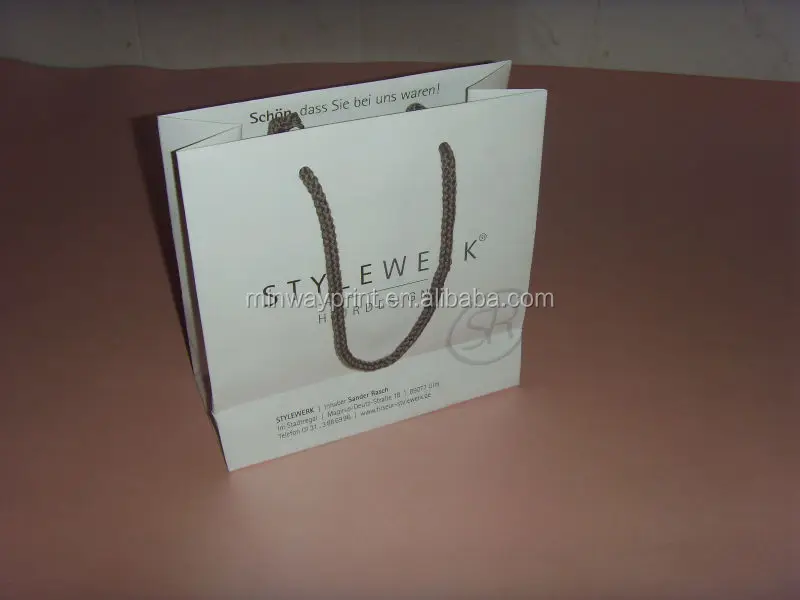 hot selling paper shopping bag with handle packaging for gift