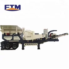 ISO 9001: 2008 certified Coal Mobile Jaw Crusher/Mobile Crushing Plant