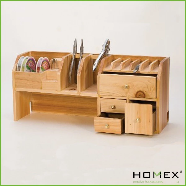 Wooden Desk Organizer Wooden Desk Organizer
