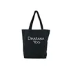 Promotion Professional Custom Handle style Black Canvas Cotton Bag